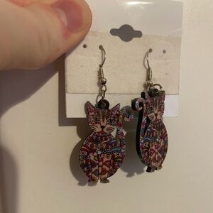 Cat earrings